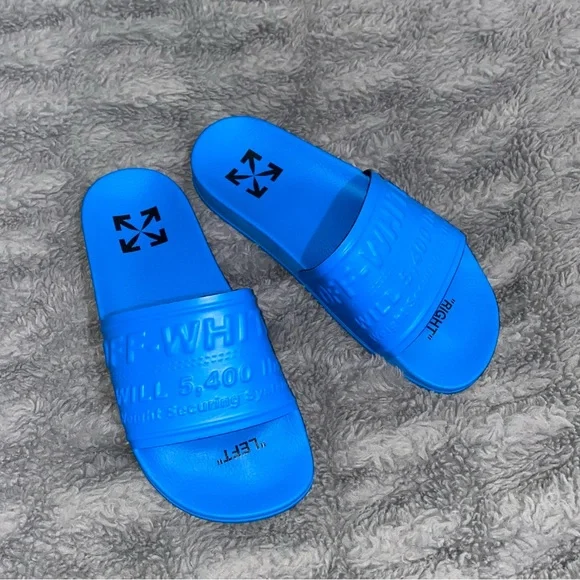 Off-White HF Pool Slides - Picture 9 of 12